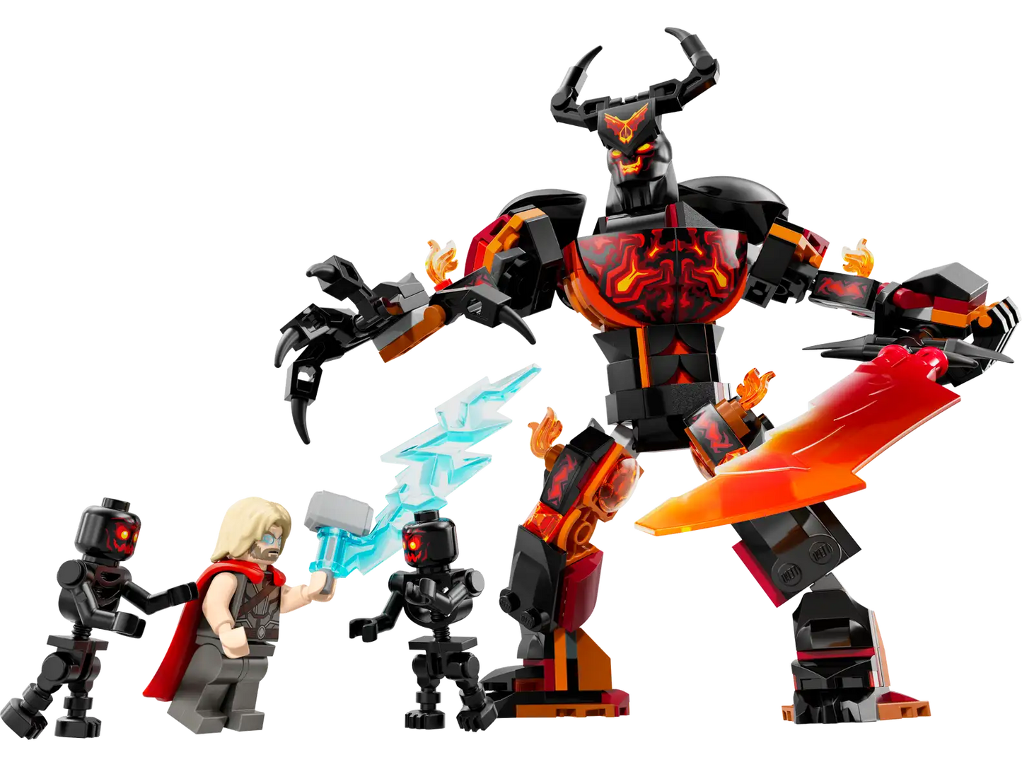 Marvel Studios The Infinity Saga - Thor vs. Surtur Construction Figure 76289 Official LEGO Set