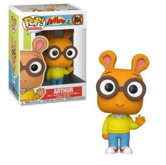 Funko Pop! Arthur 804 + Free Protector (VAULTED)