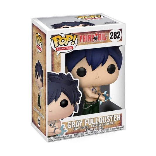 Funko Pop! Fairy Tail Gray Fullbuster 282 + Free Protector (VAULTED) (slight box ware)