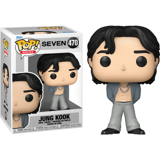 Funko Pop! Seven - K-pop BTS Jungkook 470 + Pop Protector
