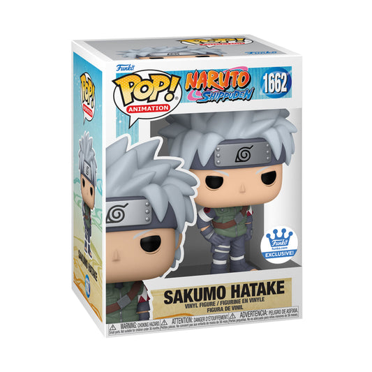 Funko Pop! Naruto Shippuden - Sakumo Hatake 1662 Funko Shop Exclusive + Free Protector