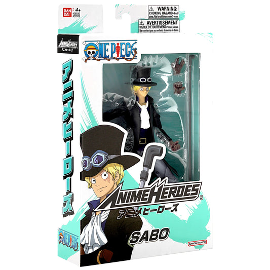 One Piece Anime Heroes Sabo Action Figure Bandai Namco
