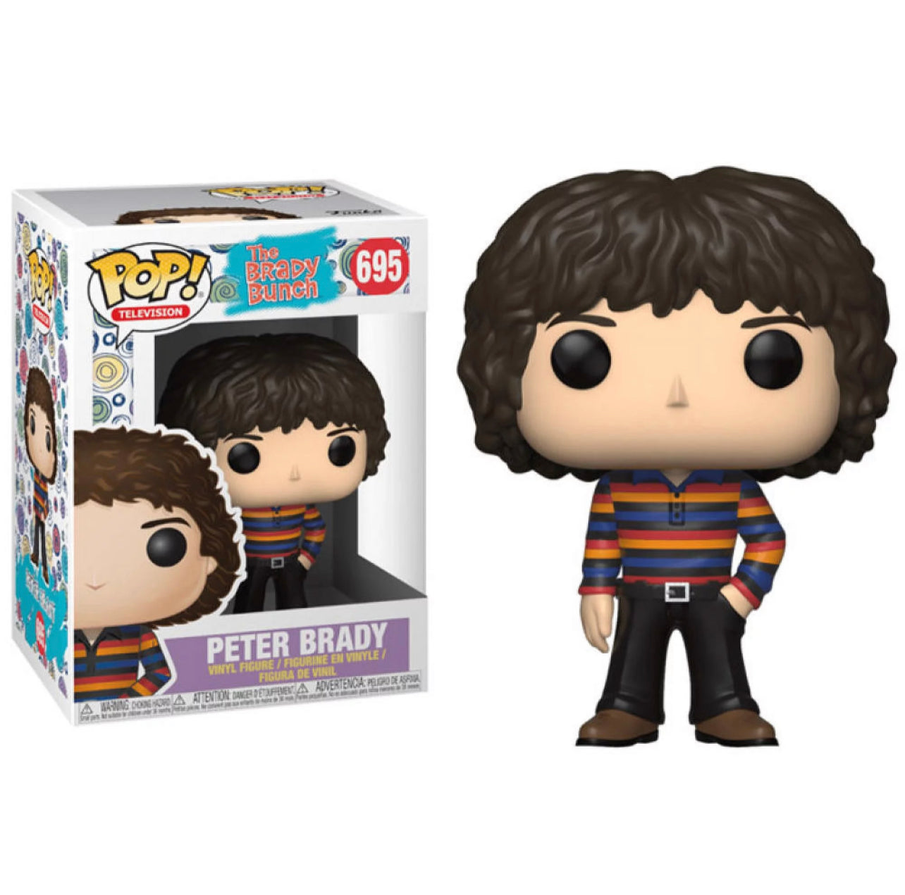 Funko Pop! The Brady Bunch Peter Brady 695 + Free Protector