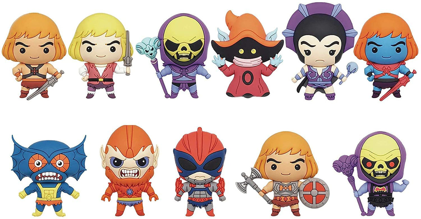 Masters of the Universe Series 1 Mystery 3D Foam Figural Bag Clip (One Variation Chosen at Random)