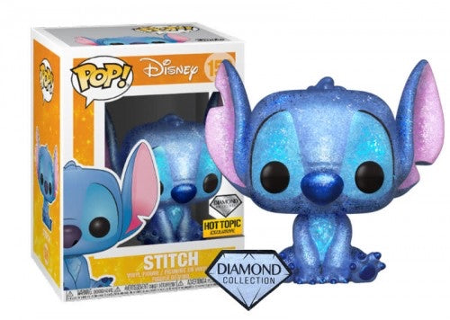 159 Funko Pop! Disney Lilo & Stitch - Stitch Diamond Collection Exclusive + Free Protector