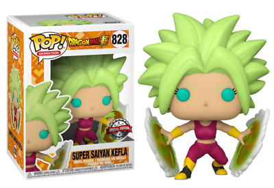 Funko Pop! Dragon Ball Super : Super Saiyan Kefla 828 Special Edition + Pop Protector
