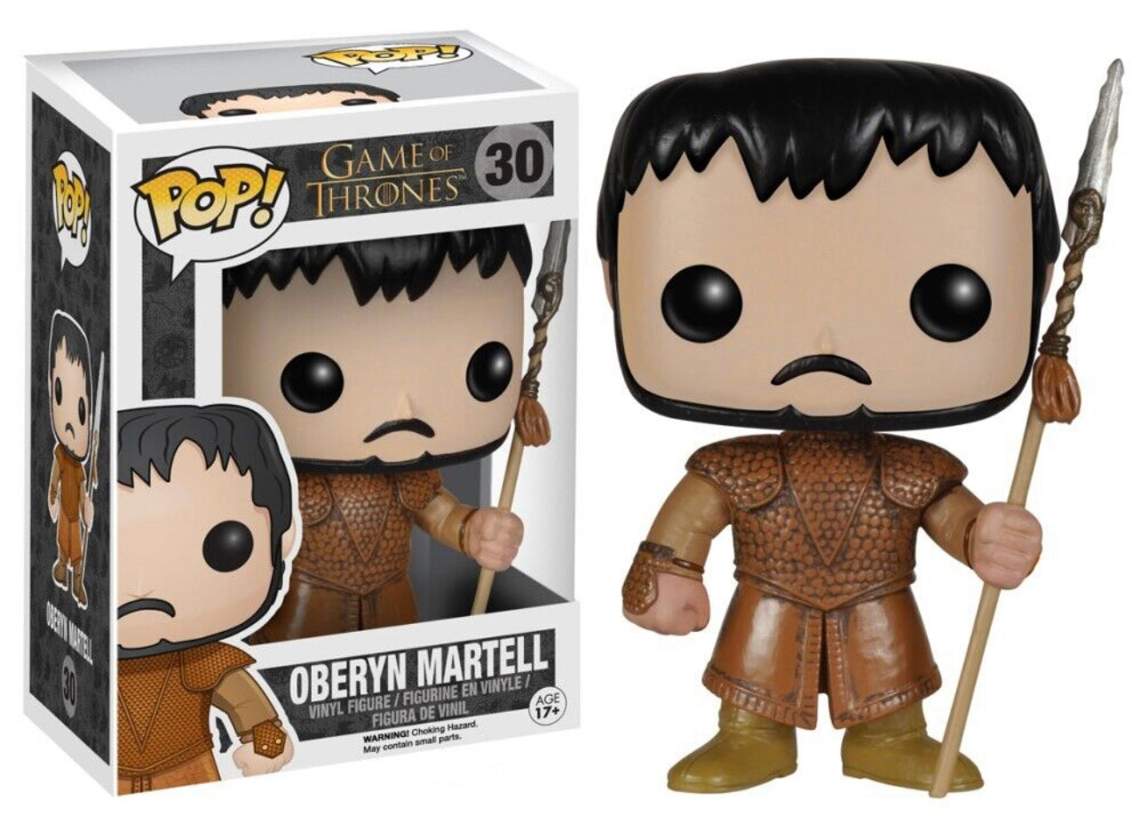 Funko Pop! Game of Thrones Oberyn Martell 30 + Free Protector (VAULTED) (box ware)