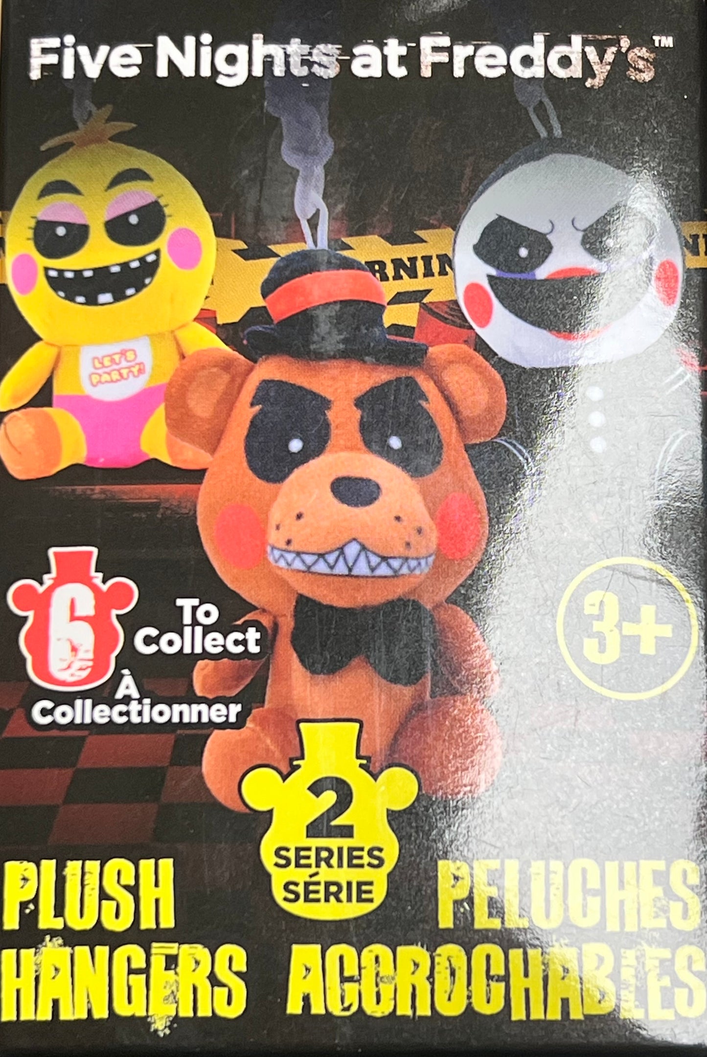 Five Nights at Freddy’s (FNAF) Series 2 Plush Hanger Plushie Blind Mystery Box (One Variation Chosen At Random)