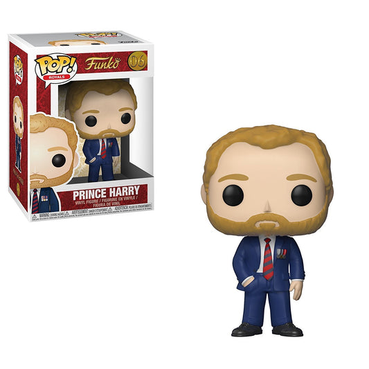 Funko Pop! Royals : Prince Harry 06 + Pop Protector