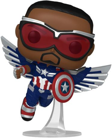 Funko Pop! Marvel Captain America Brave New World - Captain America 1381 Funko Special Edition Figure + Pop Protector