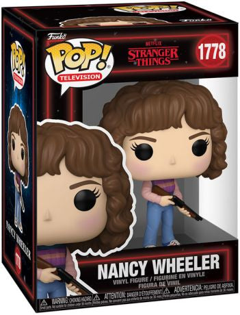 Funko Pop! Netflix Stranger Things - Nancy Wheeler 1778 Figure + Pop Protector