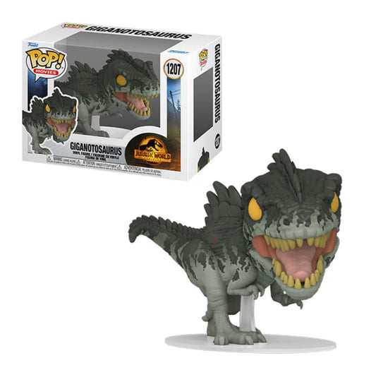 Funko Pop! Jurassic World Giganotosaurus 1207 + Free Protector