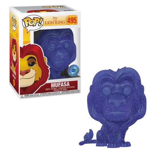 Funko Pop! Disney The Lion King Mufasa 495 Pop In A Box Exclusive + Free Protector