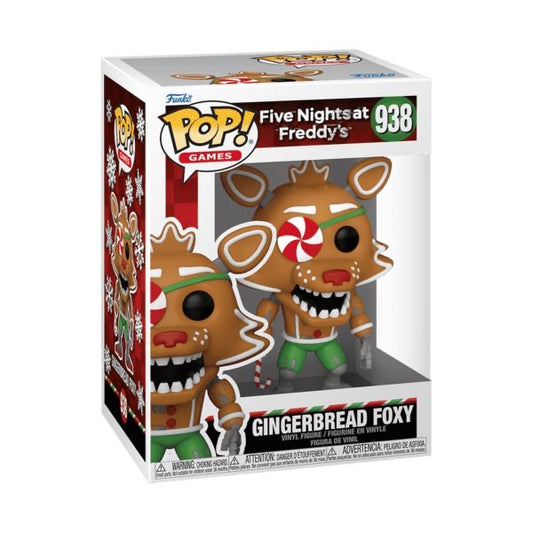 Funko Pop! Five Nights at Freddy’s (FNAF) Gingerbread Foxy 938 + Free Protector