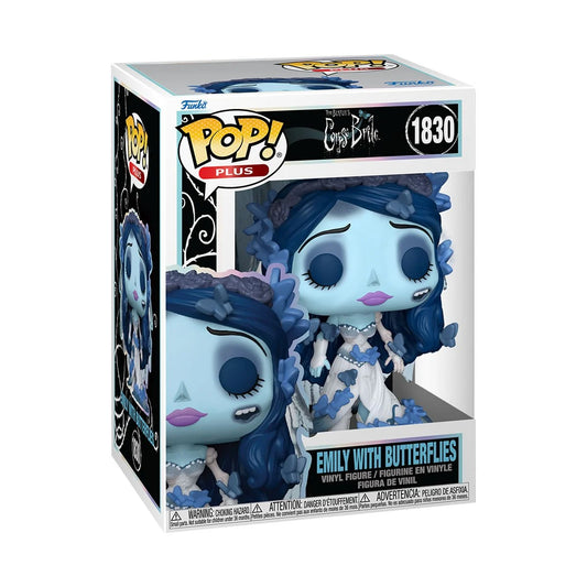Funko Pop! Tim Burtons Corpse Bride - Emily with Butterflies 1830 + Free Protector