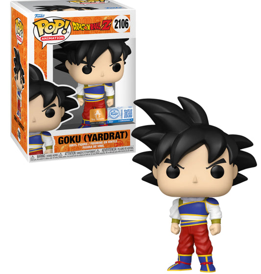 Funko Pop! Dragon Ball Z - Goku (Yardrat) 2106 Toy Temple Pre-Release Funko Special Edition Figure + Pop Protector