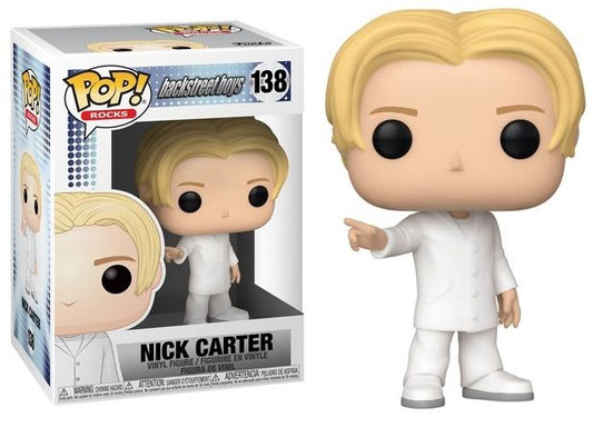 Funko Pop! Backstreet Boys Nick Carter 138 (VAULTED) + Free Protector