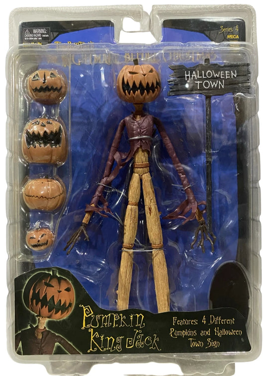 Tim Burton’s Nightmare Before Christmas Pumpkin King Jack Reel Toys Series 4 Action Figure