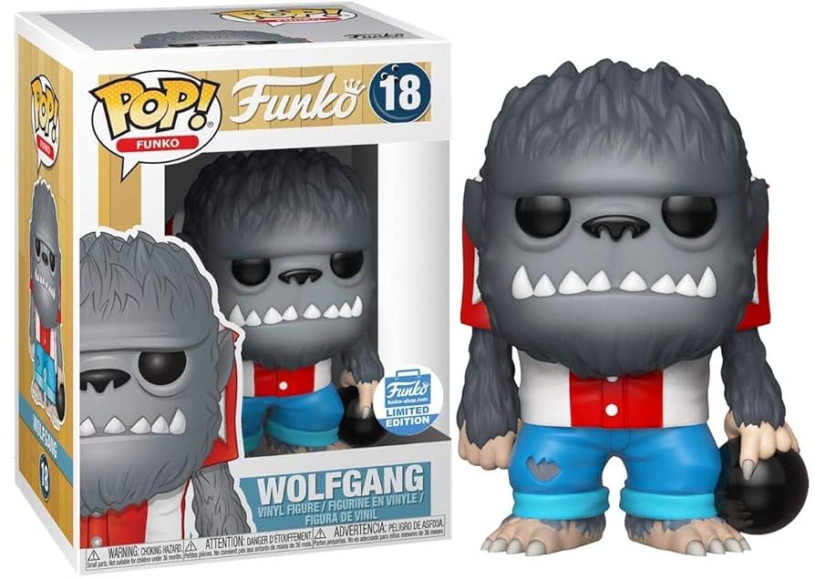 Funko Pop! Wolfgang 18 Funko Shop Exclusive Figure + Pop Protector