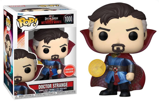 Funko Pop! Marvel Studios Doctor Strange Multiverse of Madness Doctor Strange 1000 GameStop Exclusive + Free Protector