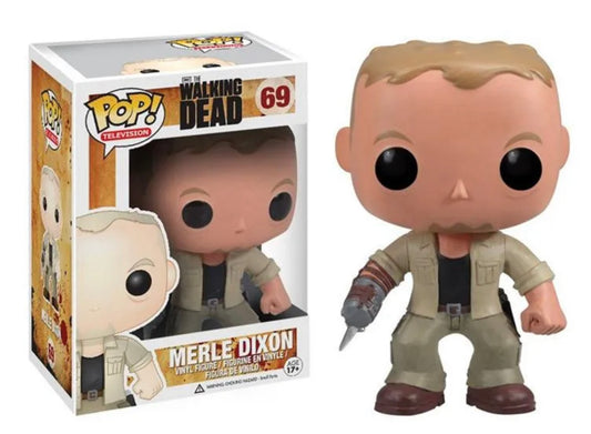Funko Pop! The Walking Dead - Merle Dixon 69 + Protector (VAULTED)