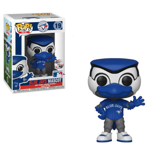 Funko Pop! MLB Baseball Mascots: Toronto Blue Jays Mascot 19 + Free Protector