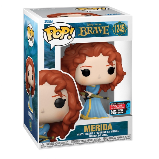 Funko Pop! Disney Pixar Brave Merida 1245 Funko Exclusive 2022 Fall Convention + Free Protector