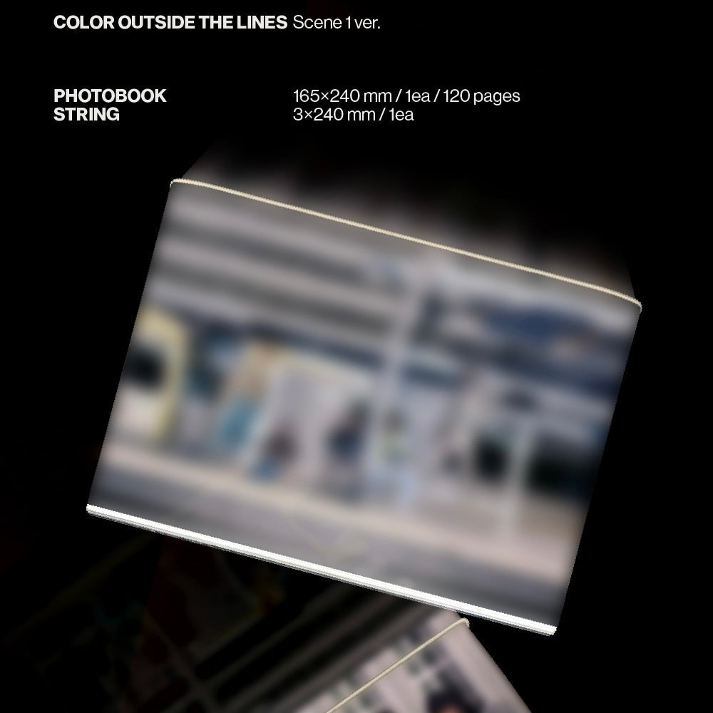 K-POP CORTIS - THE 1ST EP [COLOR OUTSIDE THE LINES] ALBUM (3 VERSIONS)