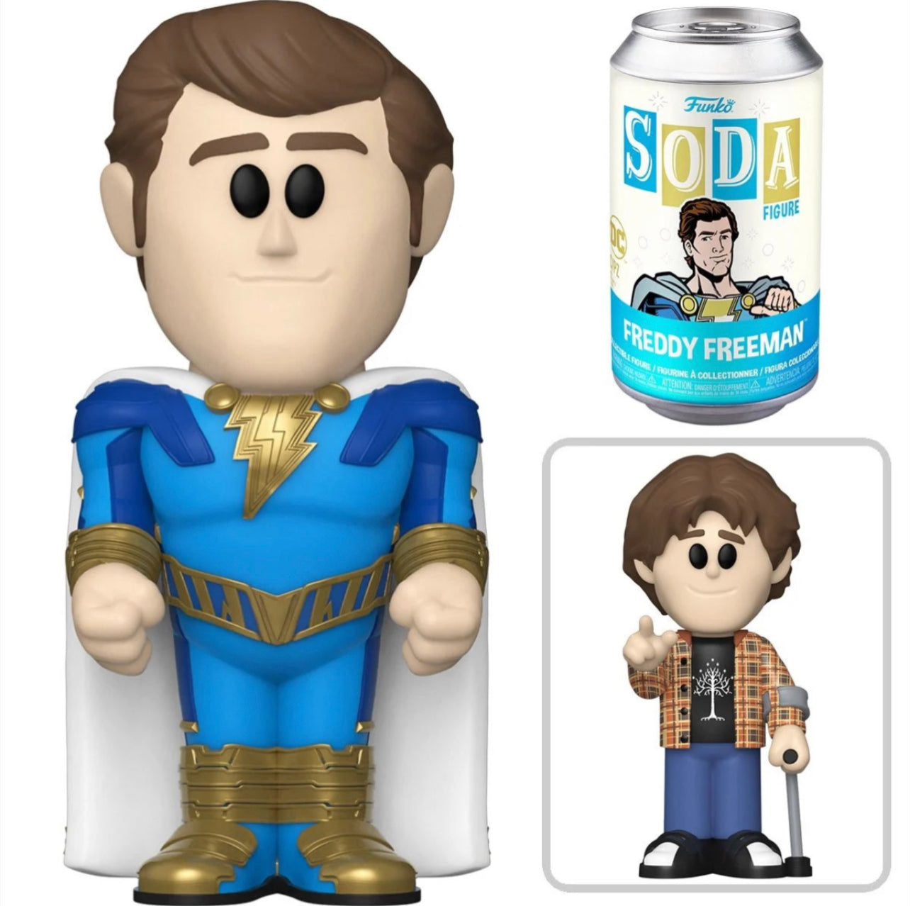 DC Shazam! Fury of the Gods Freddy Freeman Sealed Limited Edition Funko Soda Pop Figure - Chance of CHASE!