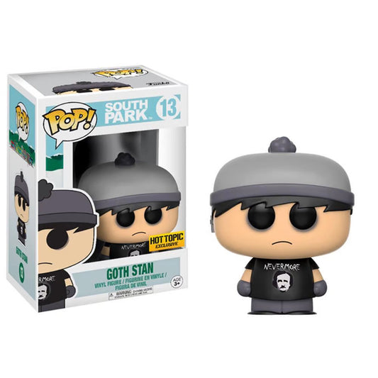 Funko Pop! South Park Goth Stan 13 Hot Topic Exclusive + Free Protector (VAULTED)