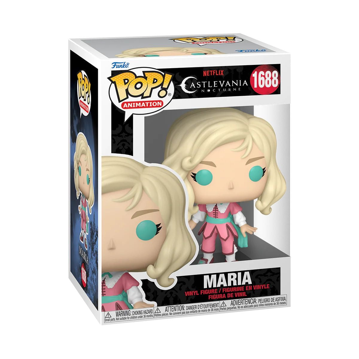 Funko Pop! Netflix Castlevania Noctune - Maria 1688 + Free Protector