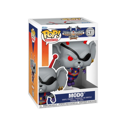 Funko Pop! Biker Mice From Mars - Modo 1938 Figure + Pop Protector