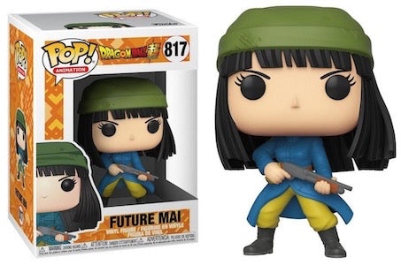 Funko Pop! Dragon Ball Z Future Mai 817 (VAULTED) + Free Protector