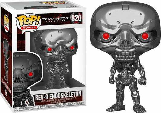 Funko POP! Movies: Terminator Dark Faye #829 - Rev-9 Endoskeleton + Protector