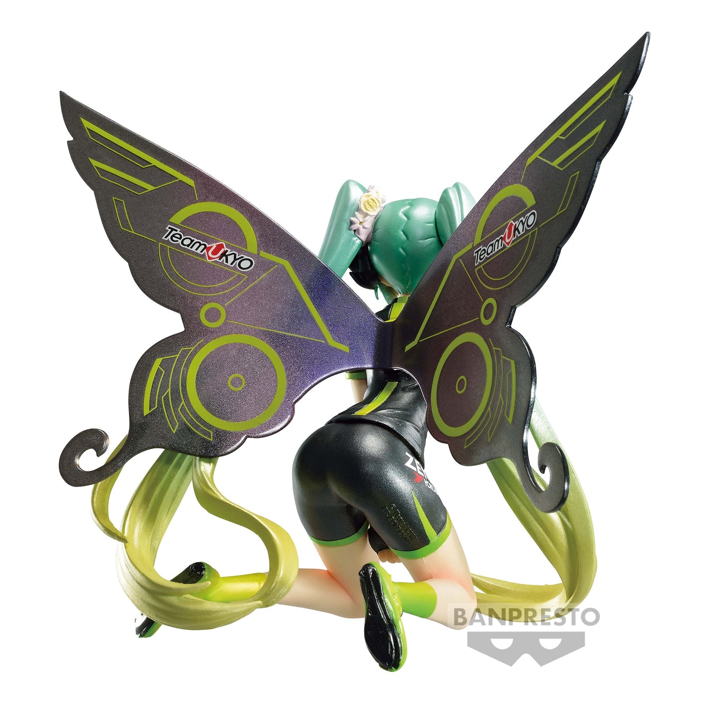 Banpresto Chronicle Hatsune Miku Racing Miku 2017 Team Ukyo Cheering Version Statue Figure *New In Box*