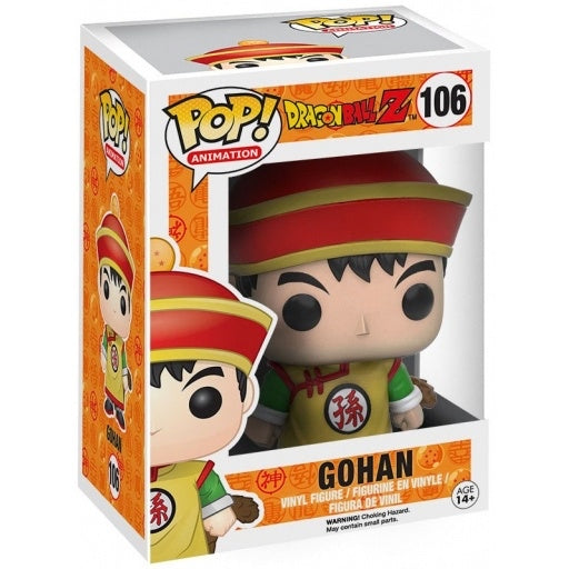 Funko Pop! Dragon Ball Z Gohan 106 + Free Protector