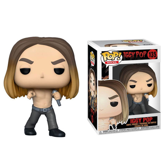 Funko Pop! Iggy Pop 135 + Free Protector