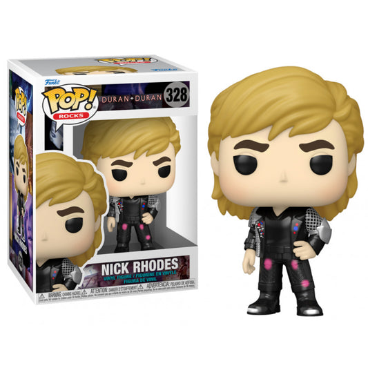 Funko POP! Rocks: Duran + Duran - Nick Rhodes 328 + FREE PROTECTOR!