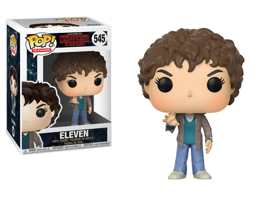 Funko Pop! Netflix Stranger Things Eleven (Street Clothes) 545 + Free Protector