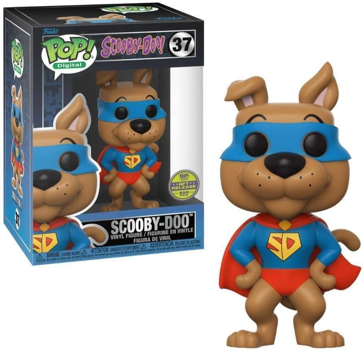 Funko Pop! Digital : Scooby-Doo! NFT Release Super Scooby 37 999 PCS + Pop Protector