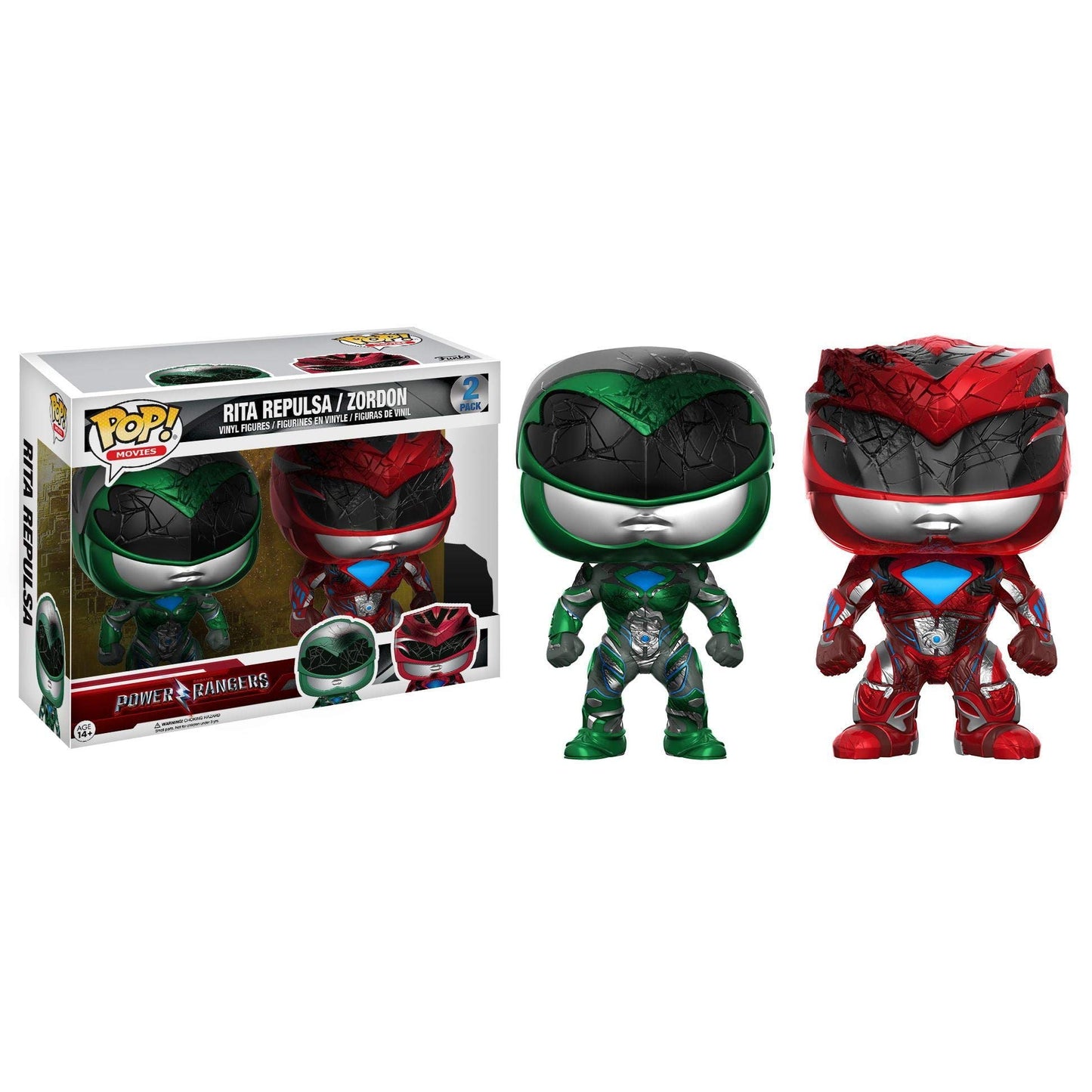 Funko Pop! Saban’s Power Rangers - Rita Repulsa / Zordon 2 Pack Toys R Us Exclusive (VAULTED)