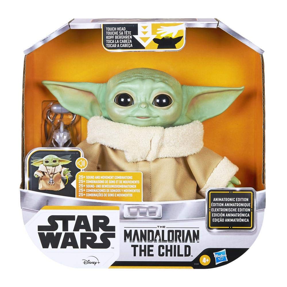 Hasbro Disney Star Wars The Mandalorian The Child Animatronic Edition Sound and Movement