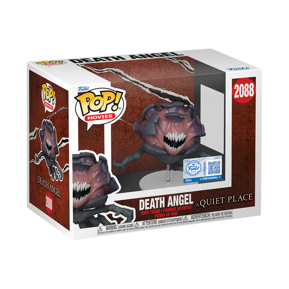 Funko Pop! A Quiet Place - Death Angel 2088 Funko Special Edition Figure