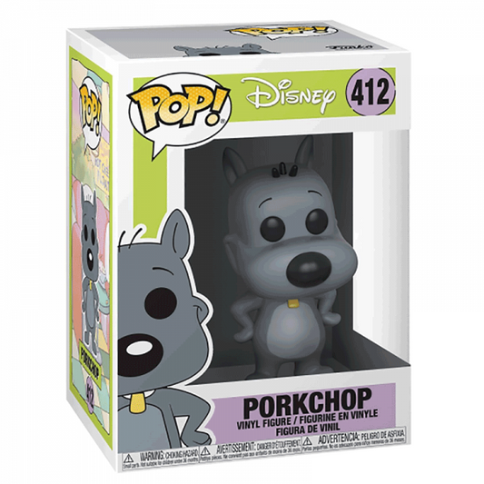 Funko Pop! Disney Doug - Porkchop 412 (VAULTED) + Free Protector