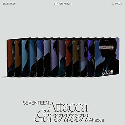 K-POP SEVENTEEN - 9TH MINI ALBUM 'ATTACCA' (CARAT VER.) (13 VERSIONS) (RANDOM)