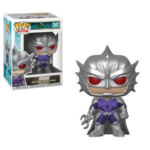 Funko Pop! Aquaman - Orm 247 + Pop Protector (blemish in corner of box)