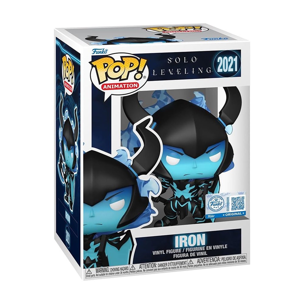 Funko Pop! Solo Leveling - Iron 2021 Funko Special Edition Figure + Pop Protector