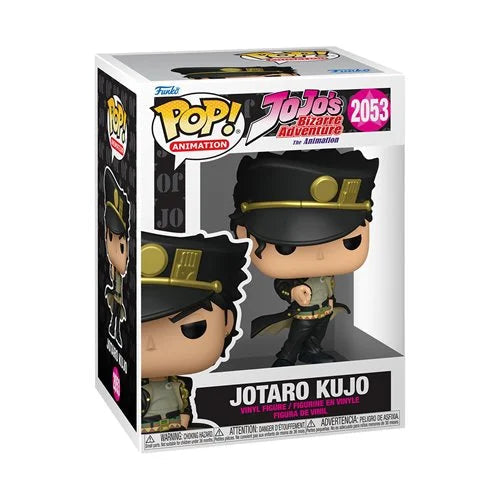 Funko Pop! JoJo’s Bizarre Adventure The Animation : Jotaro Kujo 2053 Figure + Pop Protector