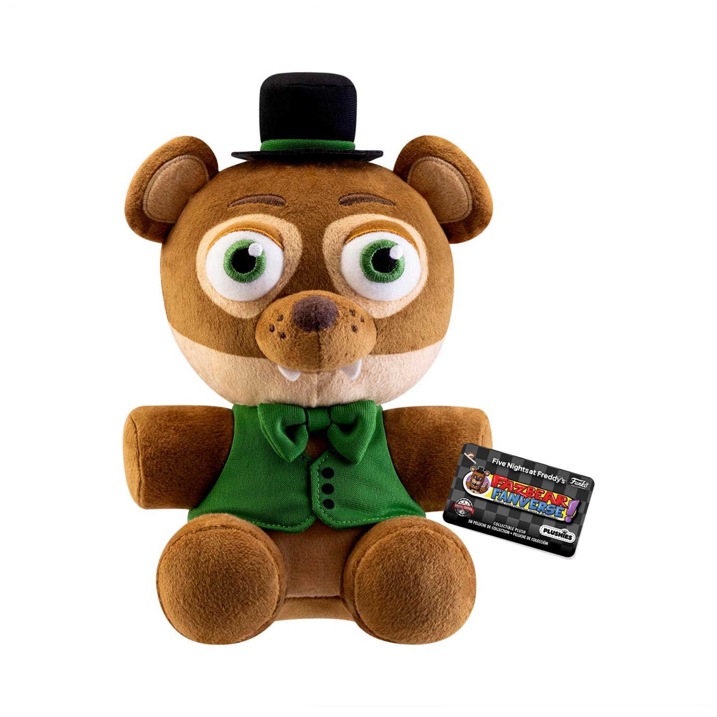 Funko Plush! Five Nights at Freddy's (FNAF) Fazbear Fanverse! POPGOES THE WEASEL PLUSHIE