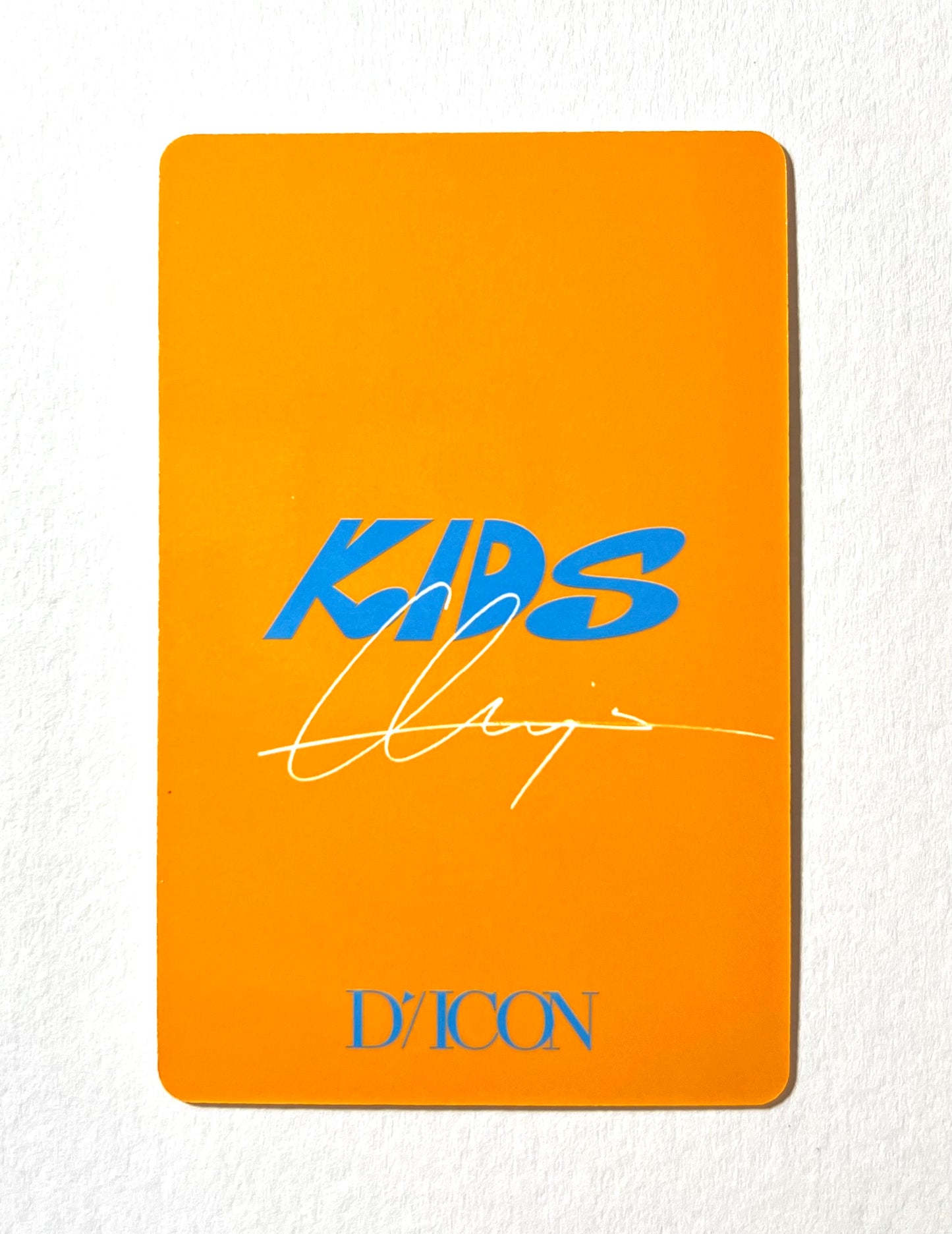 K-pop Stray Kids Bang Chan Dicon D’Festa Mini Edition : Stray Kids Official Photocard